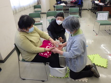 写真：水防演習