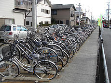 写真：磐田駅南自転車等駐車場