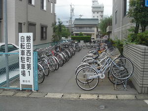 写真：磐田西町第1自転車駐車場