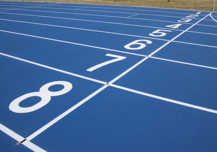 写真：磐田市陸上競技場