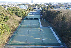 写真：磐田東大久保運動公園テニスコート