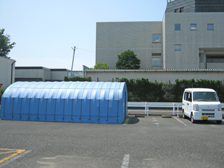 写真：豊田支所北側駐車場