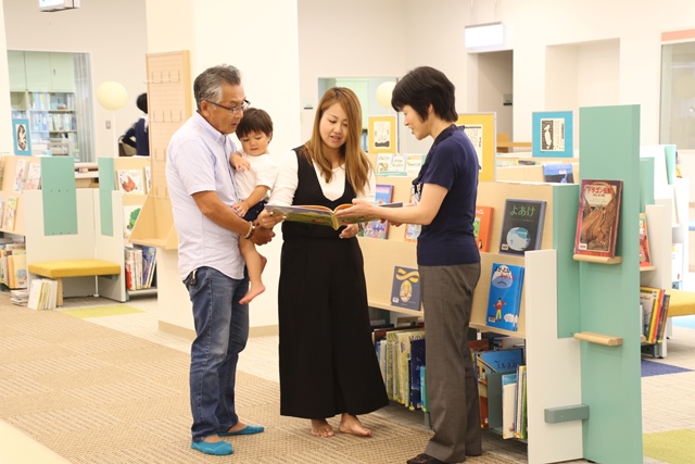 子育てや本の相談もできます