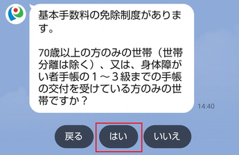 免除制度について